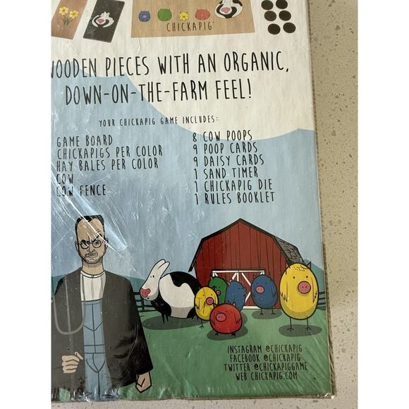 Chickapig Board Game Family Ages 8+ 2-4 Players‎ - Picture 10 of 10